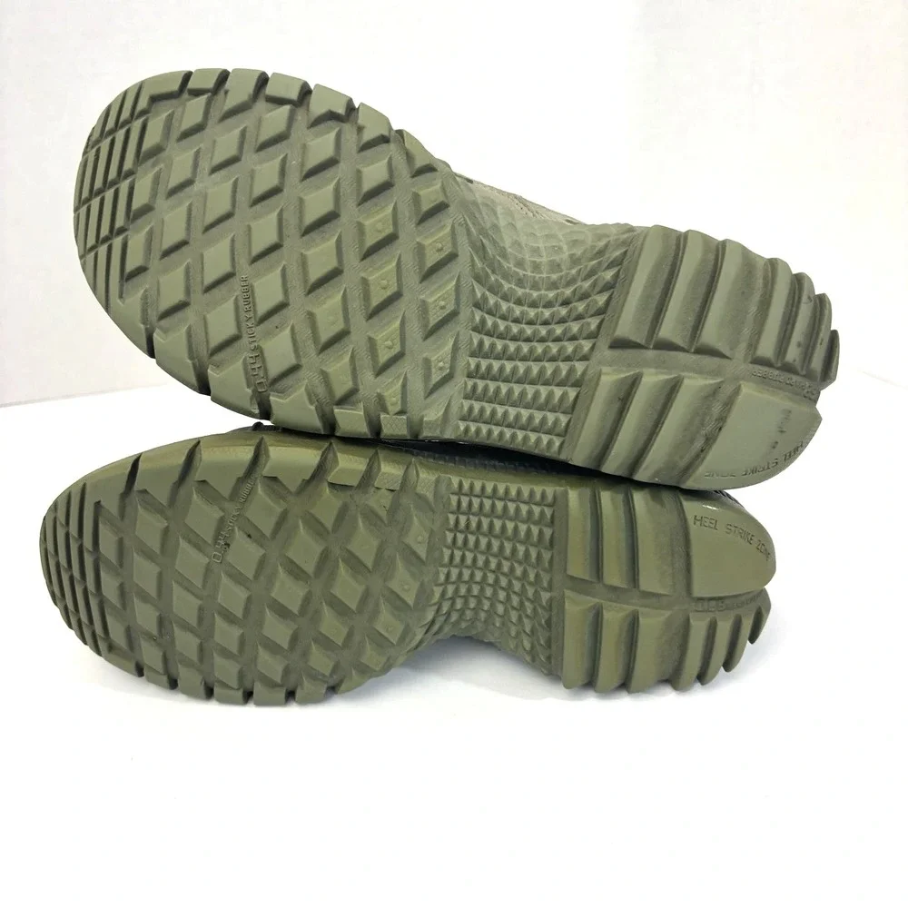 Nike SFB Tactical Combat Boots Mens 5.5 Womens 7.5 Green Suede Lace Up Military